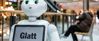 Roboter Pepper im Glatt Roboter Pepper im Glatt
